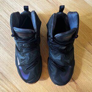 Lebron 13 Black Lion Size 9